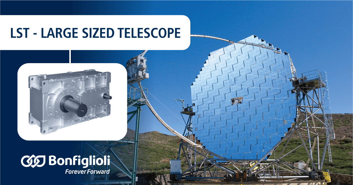 Drives for LST Large Sized Telescope South Africa